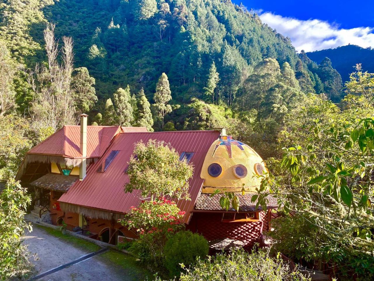 Finca Chamanapamba Guest House Baños Εξωτερικό φωτογραφία